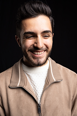 Yoan smiling